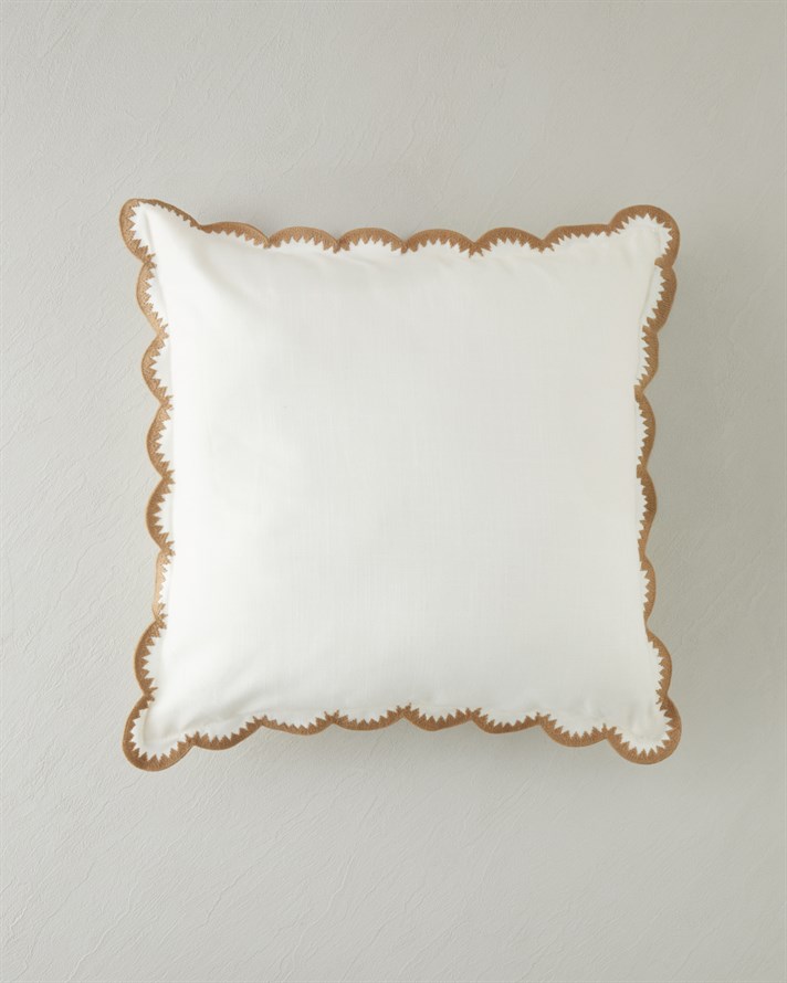 Brisa Kırlent Kılıfı 45x45 cm Bej