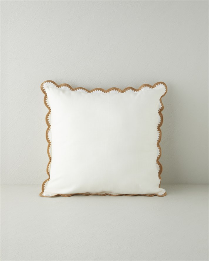 Brisa Kırlent Kılıfı 45x45 cm Bej