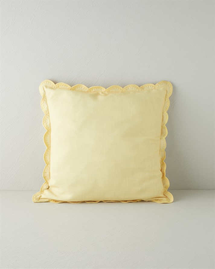 Brisa Kırlent Kılıfı 45x45 cm Sarı