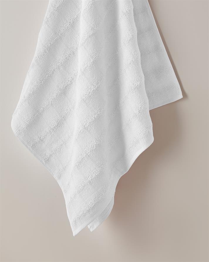 Bubble %100 Pamuk Banyo Havlusu 70x140 cm Ekru