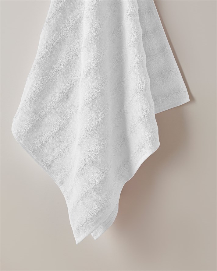 Bubble %100 Pamuk Banyo Havlusu 70x140 cm Ekru