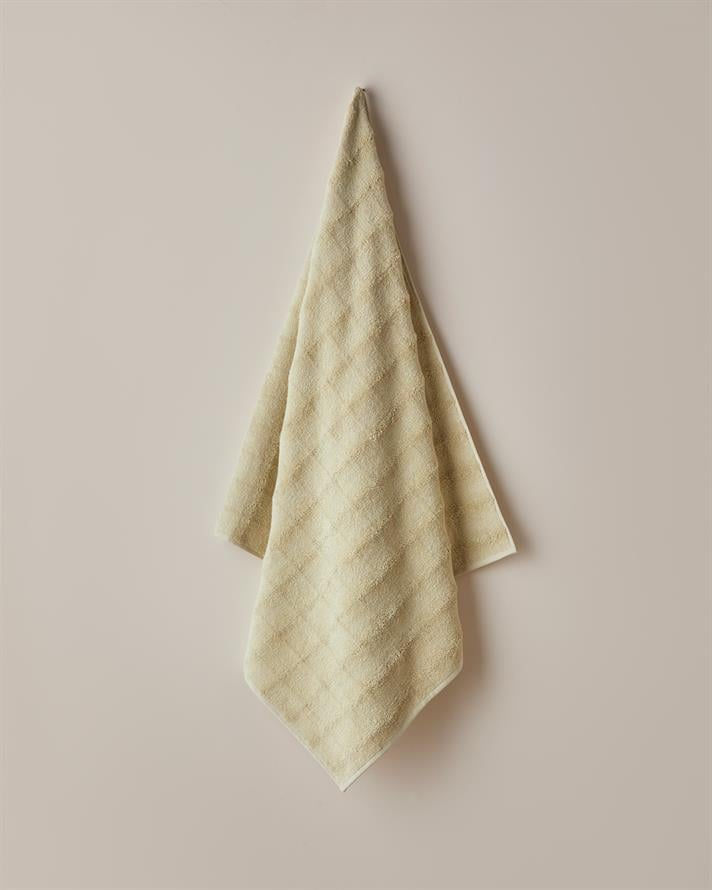 Bubble Pamuk Banyo Havlusu 70x140 cm Açık Yeşil