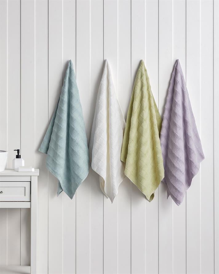 Bubble %100 Pamuk Banyo Havlusu 70x140 cm Lila