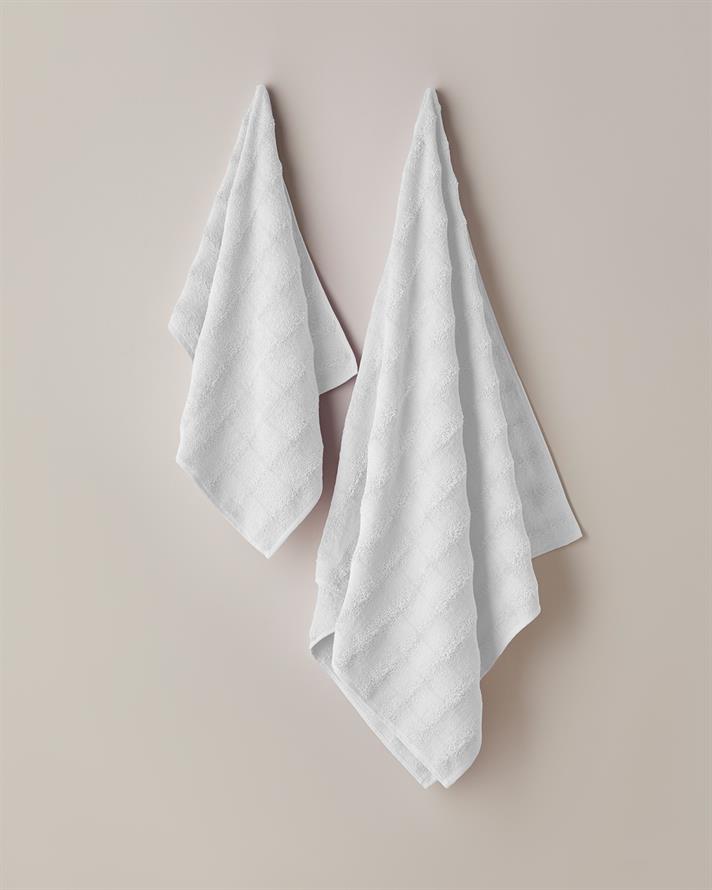 Bubble %100 Pamuk Yüz Havlusu 50x80 cm Ekru