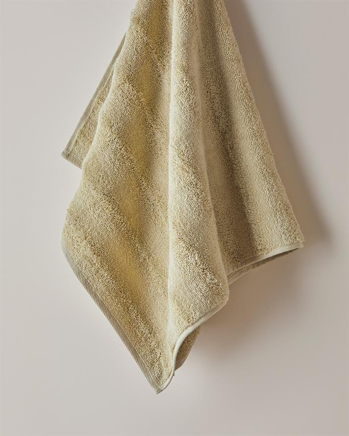 Bubble Pamuk Yüz Havlusu 50x80 cm Açık Yeşil