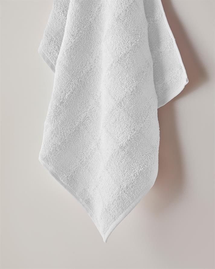 Bubble %100 Pamuk Yüz Havlusu 50x80 cm Ekru