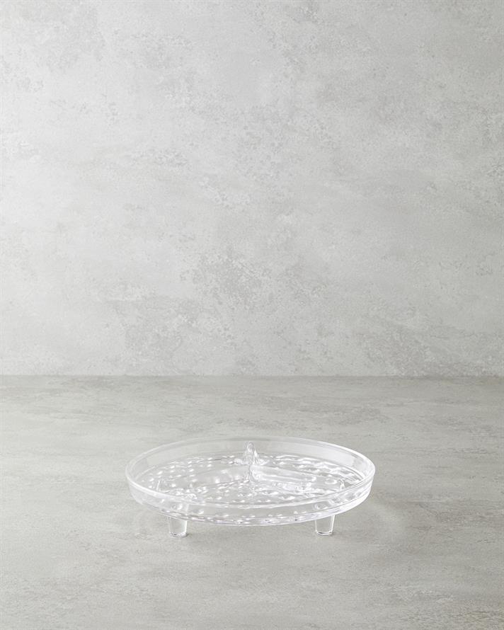 Bubble Cam 3 Bölmeli Sunumluk 22x5 cm Şeffaf