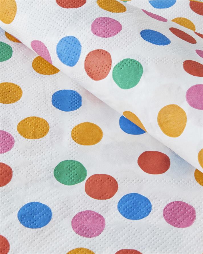 Bubble Joy Kağıt 20li Kağıt Peçete 33x33 cm Renkli