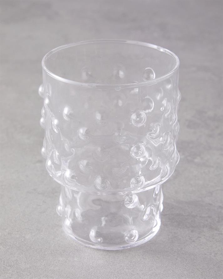 Bubbles Cam 3lü Bardak 300 ml Şeffaf