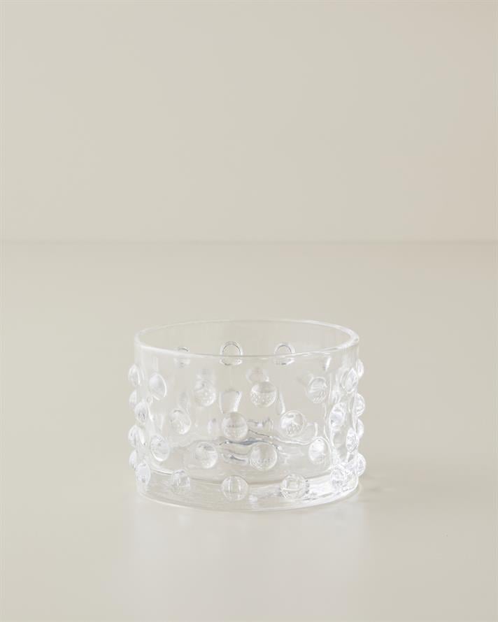 Bubbles Cam Çerezlik 8 cm Şeffaf