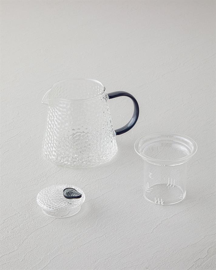 Bubbly Cam Demlik 500 ml Füme