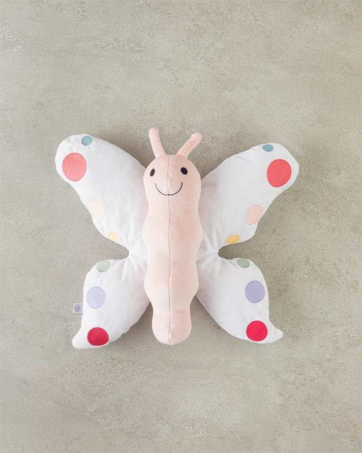 Butterfly Bebe Uyku Arkadaşı 40 cm Beyaz
