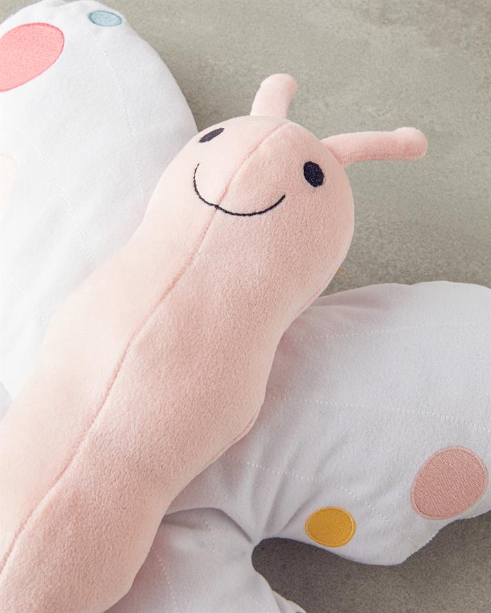 Butterfly Bebe Uyku Arkadaşı 40 cm Beyaz