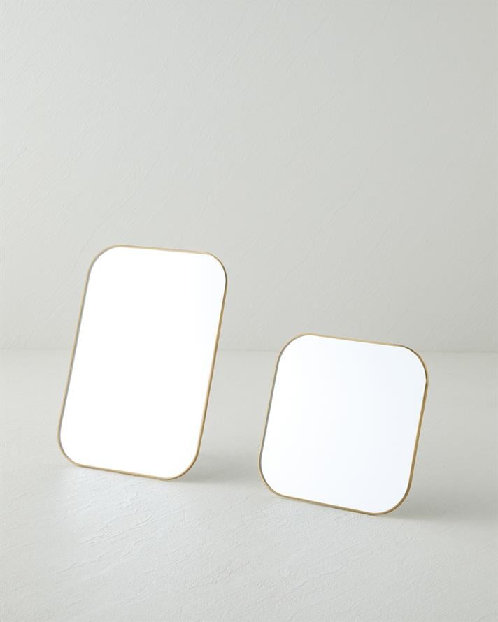 Calida Metal Ayna 15 cm Gold