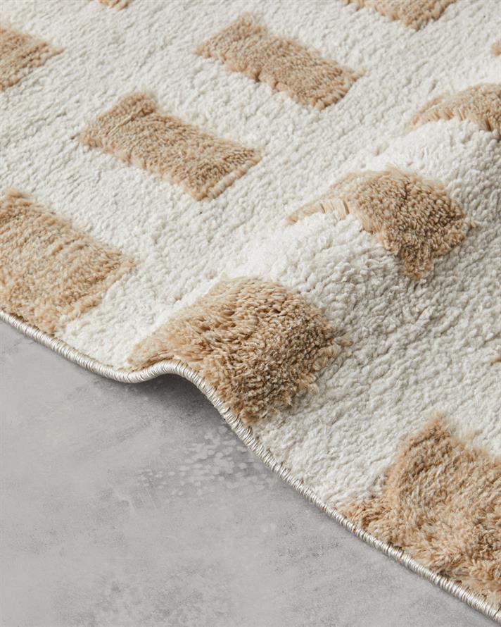 Calmo Halı 80x300 cm Bej