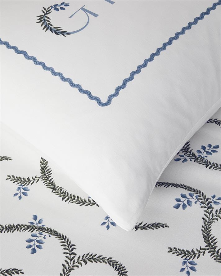 Campanule Pamuk Tek Kişilik Çarşaflı Nevresim Takımı 160x220 cm Mavi