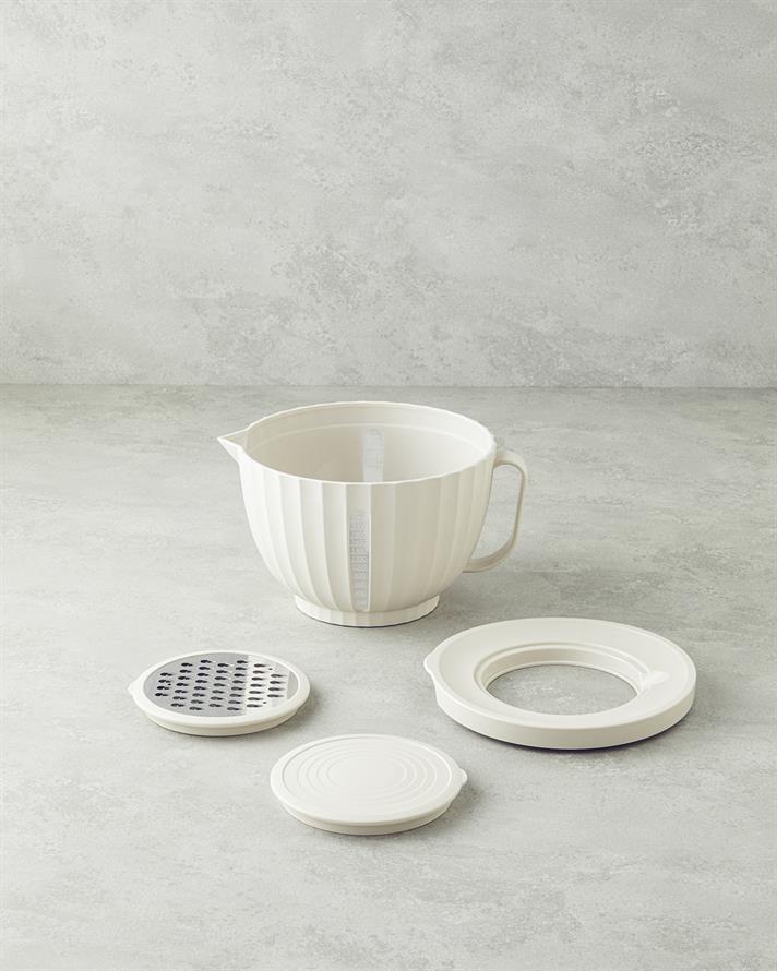 Candace 4 Parça Karıştırma Kabı Krem