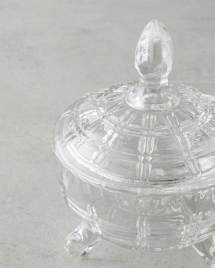 Candessa Cam Şekerlik 12x10,5 cm Şeffaf