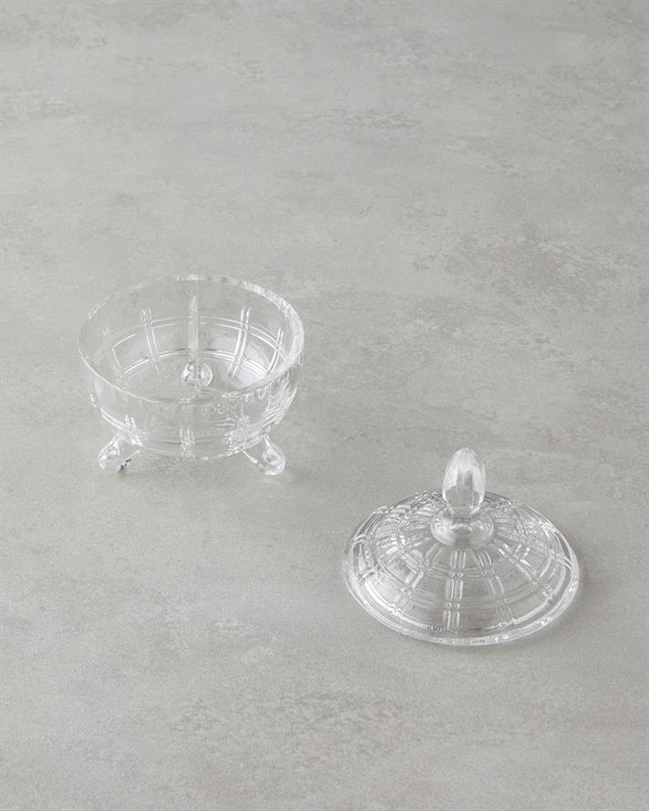 Candessa Cam Şekerlik 12x10,5 cm Şeffaf