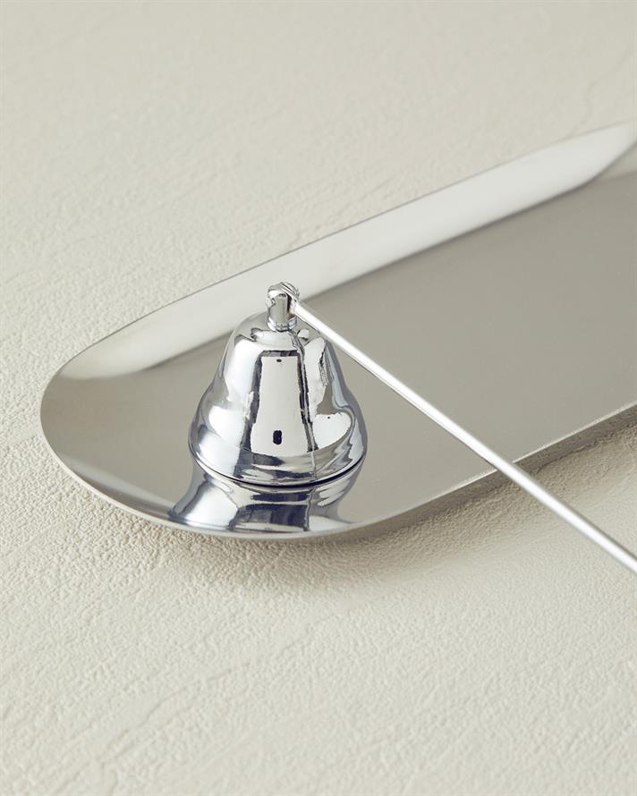 Candle Care 4lü Metal Mum Bakım Seti Silver