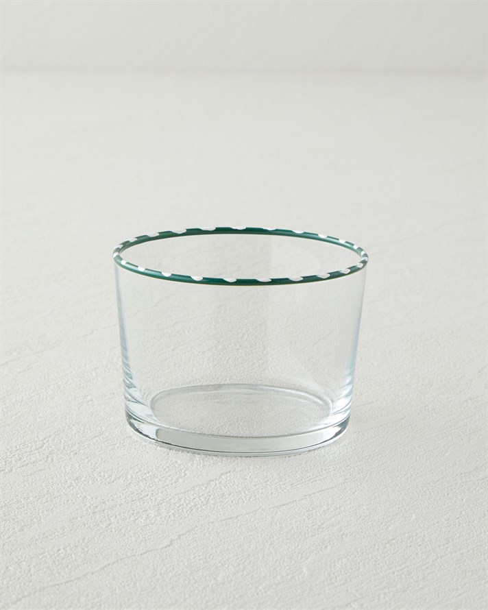 Candy Cane Stripe Cam Çerezlik 8,5 cm Yeşil