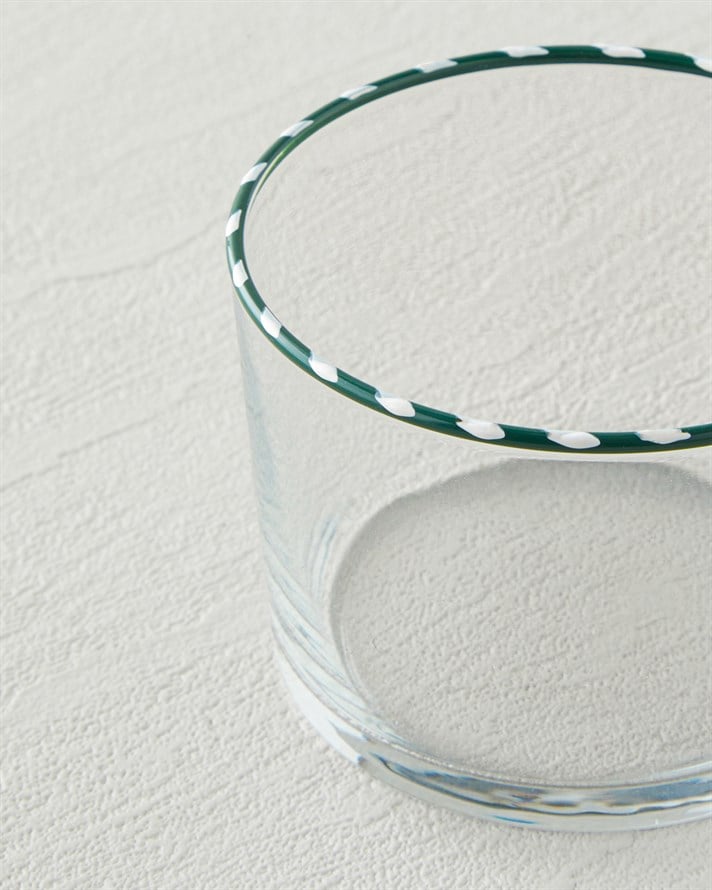 Candy Cane Stripe Cam Çerezlik 8,5 cm Yeşil