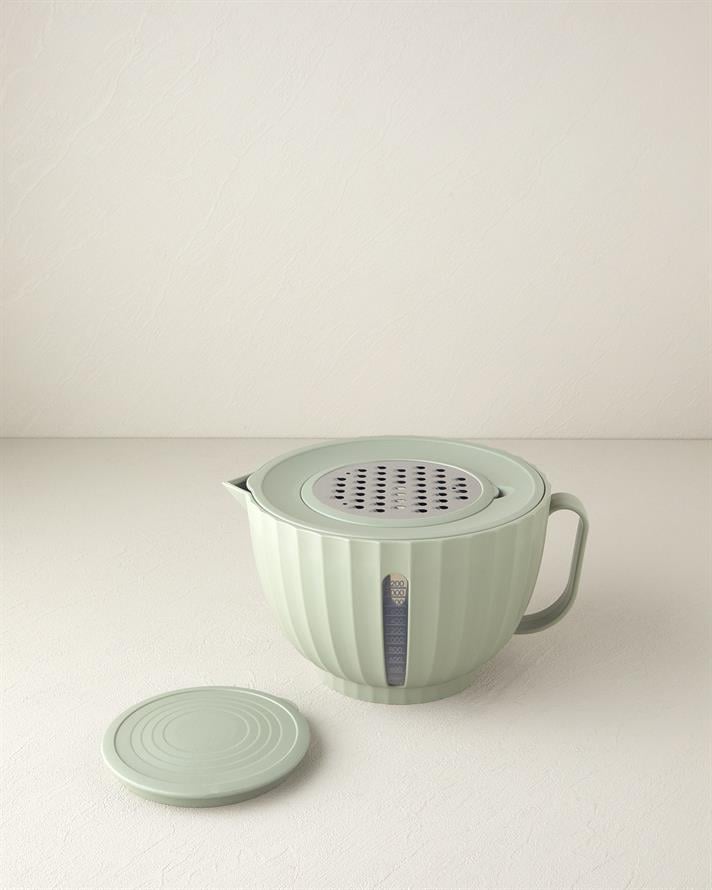 Canela 4 Parça Karıştırma Kabı Yeşil