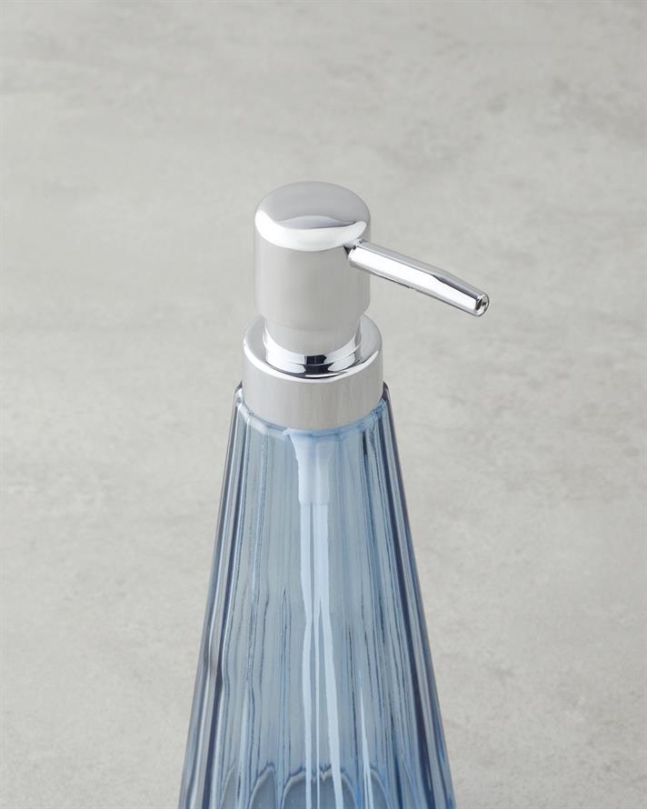 Cannes Banyo Sıvı Sabunluk 22,5 cm Mavi