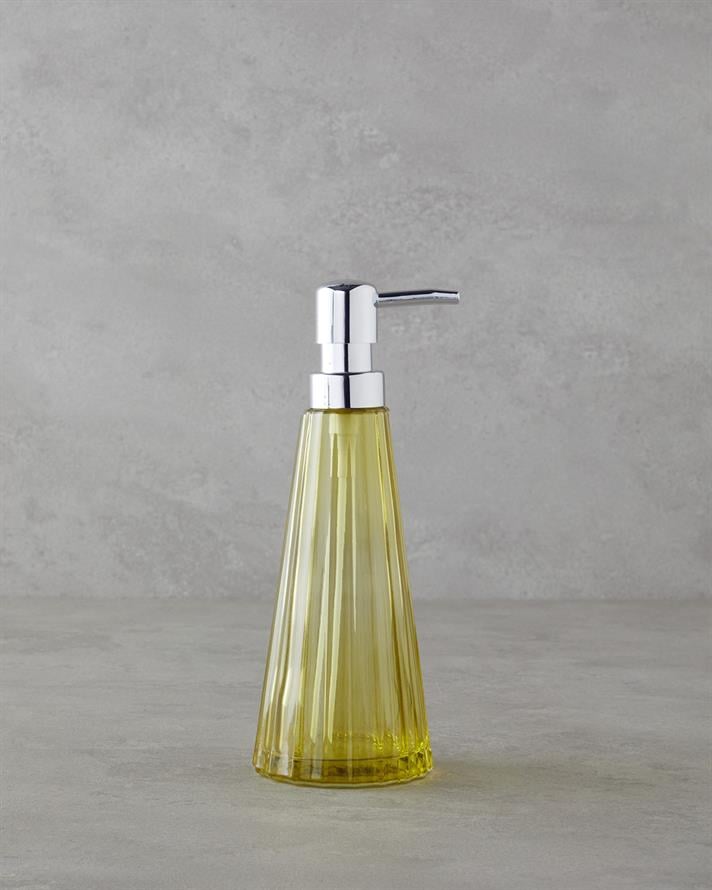 Cannes Banyo Sıvı Sabunluk 22,5 cm Yağ Yeşili