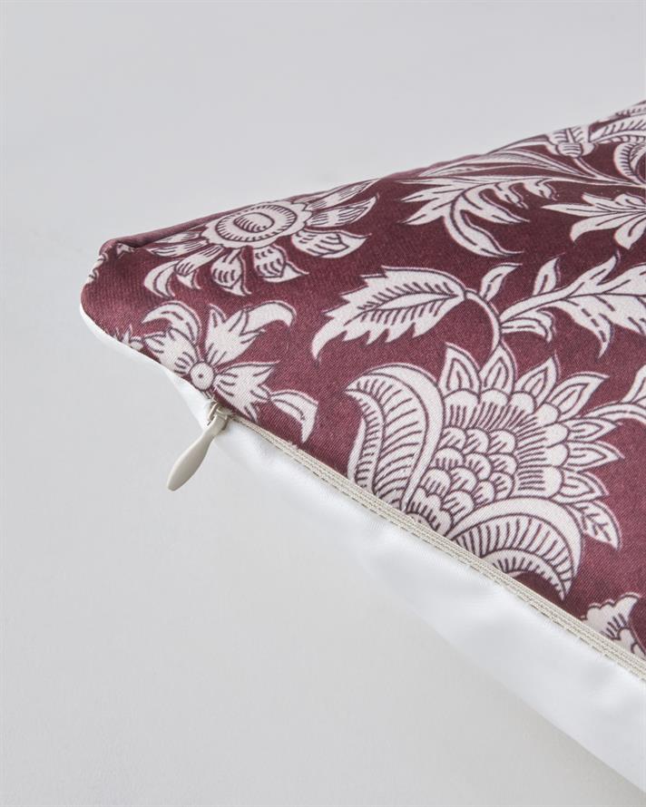 Canopy Kırlent Kılıfı 45x45 cm Bordo