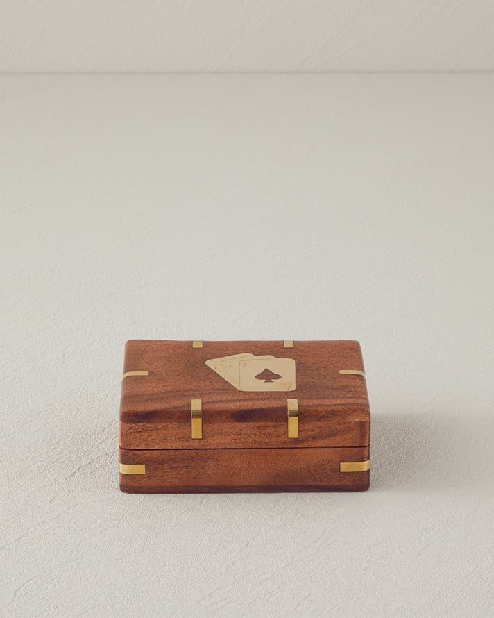 Card Box Dekoratif Kutu 12,5x8,5x2,5 cm Kahve