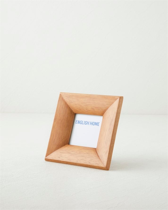 Caren Ahşap Çerçeve 7,5x7,5 cm Kahverengi