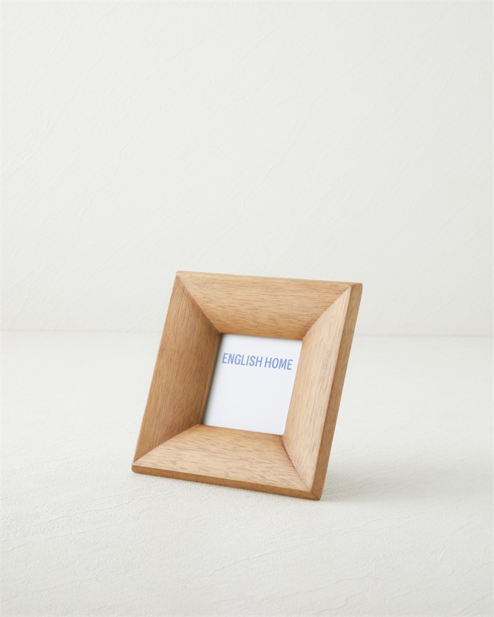 Caren Ahşap Çerçeve 7,5x7,5 cm Kahverengi