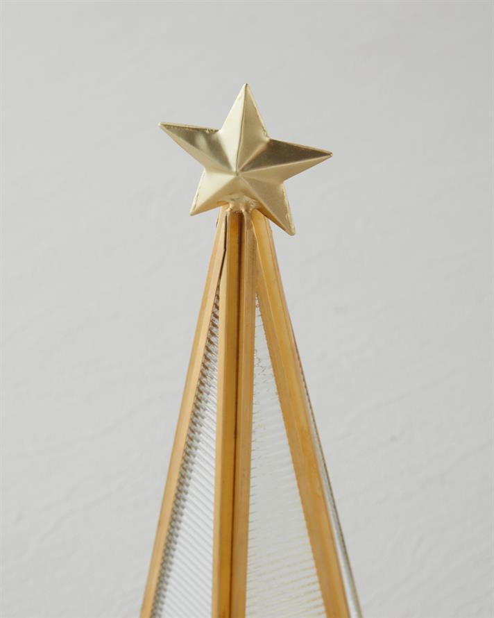 Caren Metal Dekoratif Obje 30,5 cm Gold