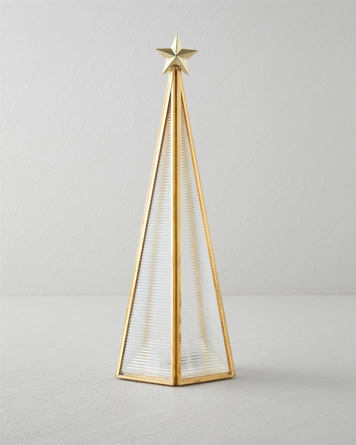 Caren Metal Dekoratif Obje 30,5 cm Gold