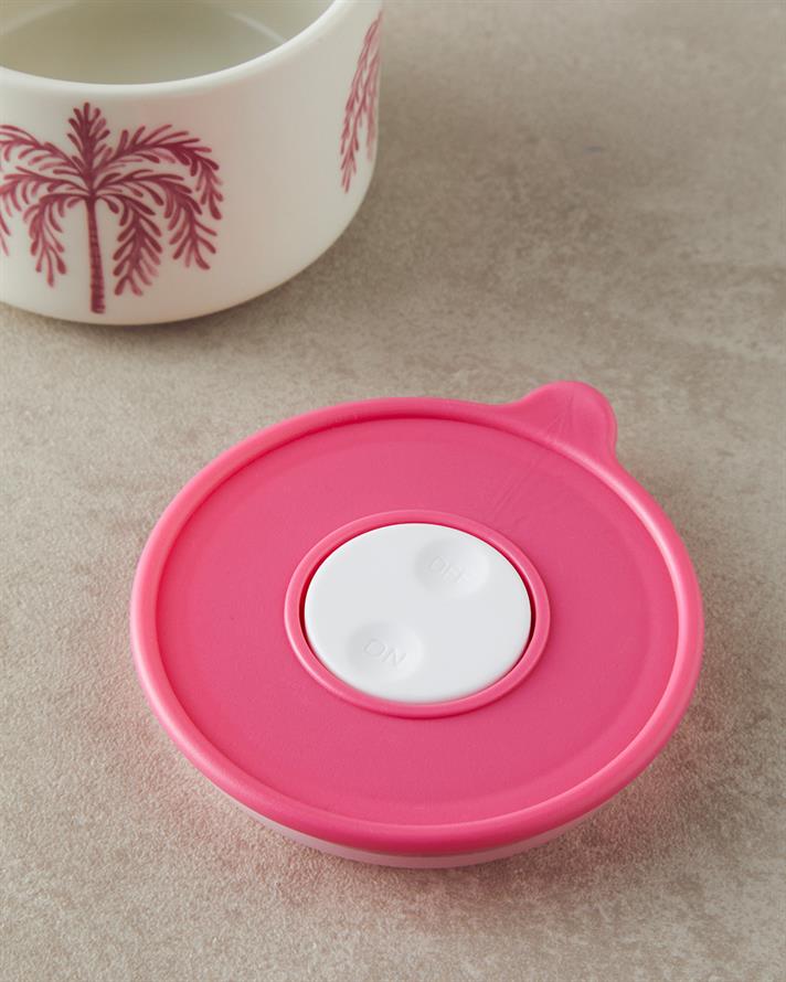 Carnival Tree New Bone China Saklama Kabı Pembe