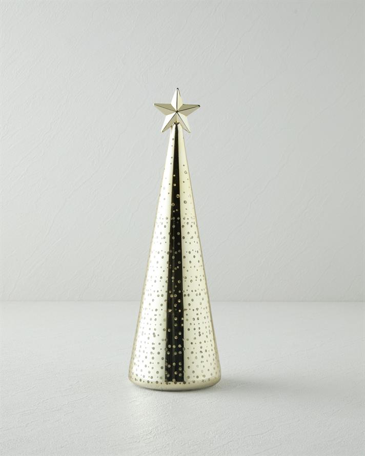 Casilias Yılbaşı Ağaç Süsü 8x8x21,5 Gold