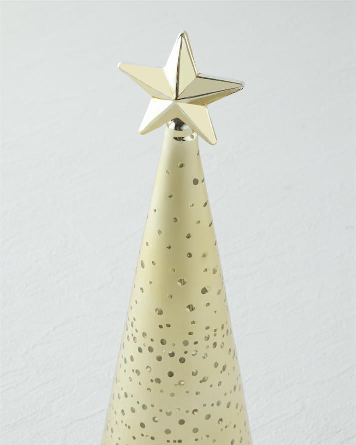 Casilias Yılbaşı Ağaç Süsü 8x8x21,5 Gold