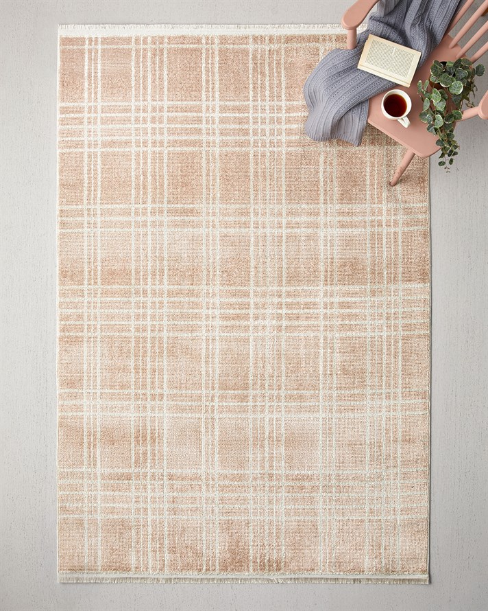 Caterina Halı 100x200 cm Bej