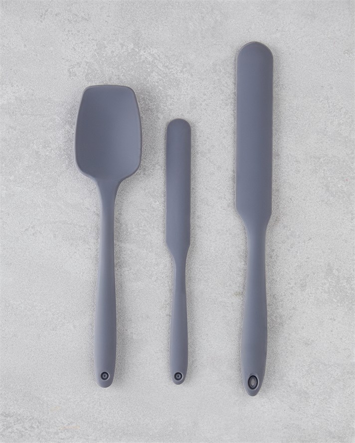 Celia Silikon Spatula 32 cm Gri