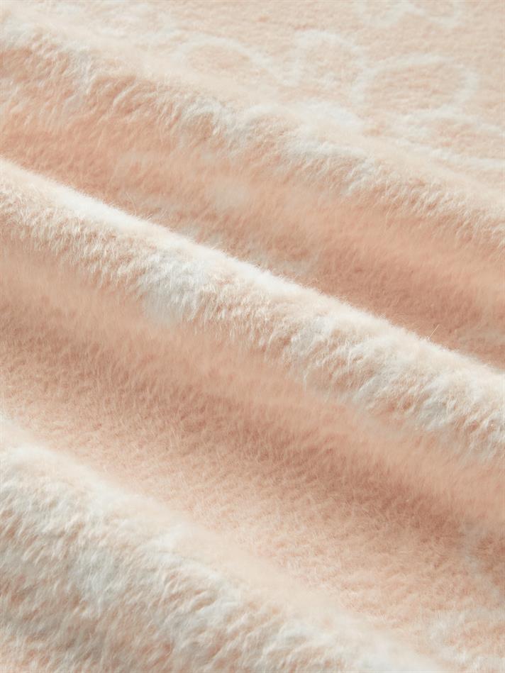 Charming Garden Pamuklu Bebe Battaniye 100x120 cm Pudra