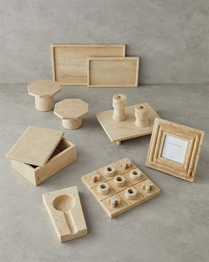 Charmy Mermer Tozu Şamdan Naturel