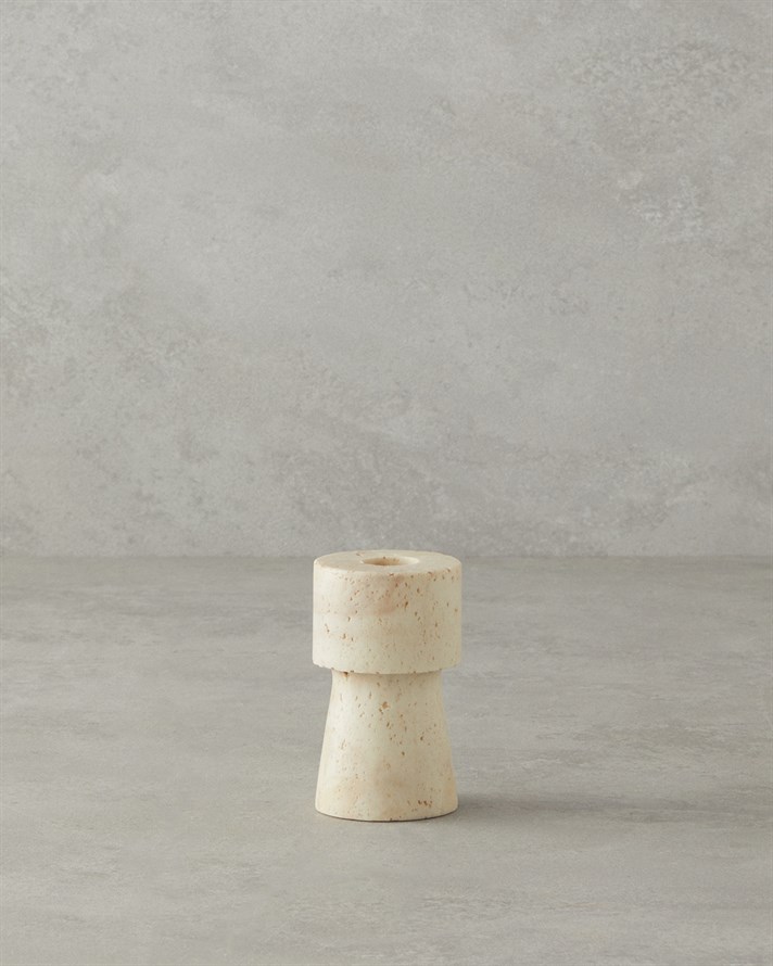 Charmy Mermer Tozu Şamdan Naturel