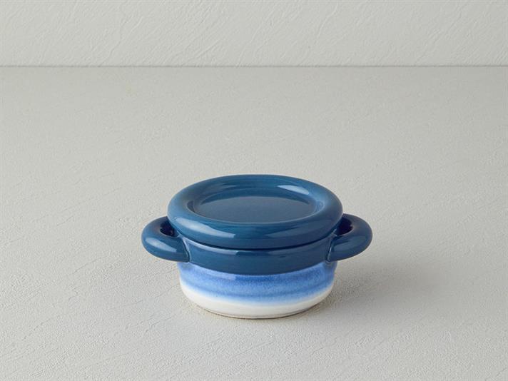 Cheerful Stoneware Fırın Tenceresi Mavi