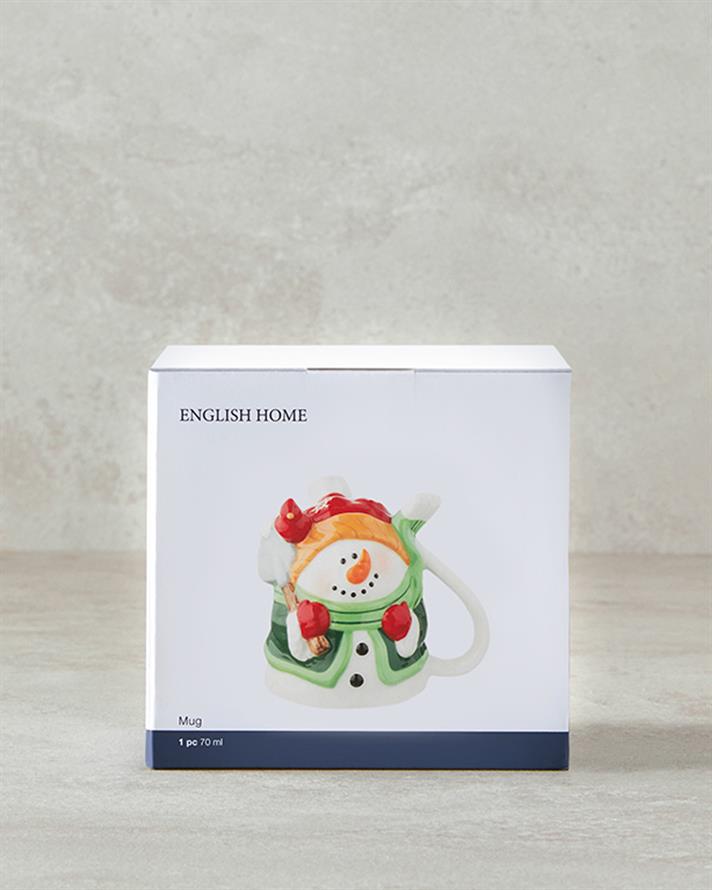 Cheery Snowman Dolomite Yılbaşı Kupa Renkli