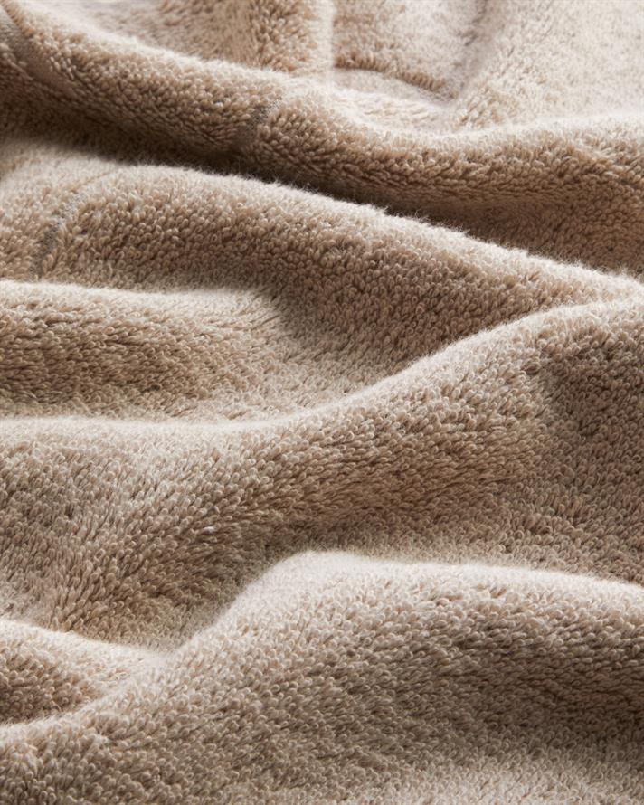 Chequer %100 Pamuk Ayak Havlusu 50x70 cm Bej