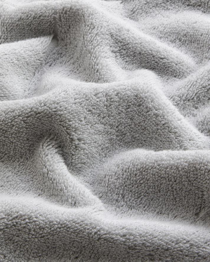 Chequer %100 Pamuk Ayak Havlusu 50x70 cm Gri