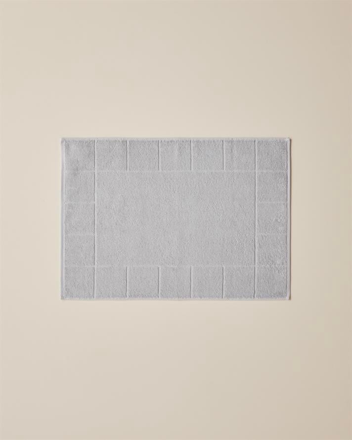 Chequer %100 Pamuk Ayak Havlusu 50x70 cm Gri
