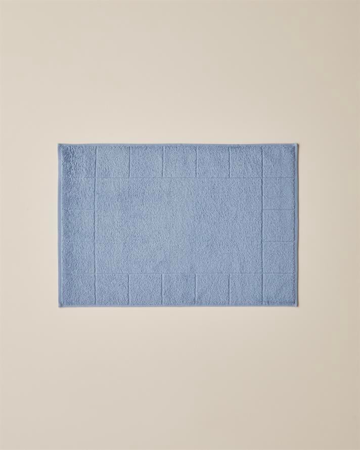 Chequer Pamuk Ayak Havlusu 50x70 cm Mavi