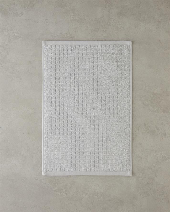 Chequer Pamuk El Havlusu 30x45 cm Gri